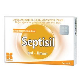 Septisil Bal Limon 16 Pastil