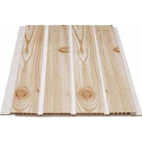 Ser Profil Fındık Ahşap Desen Plastik Pvc 30 Adet 20 cm x 1 m - 6 Metrekare Duvar Tavan Lambiri
