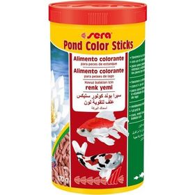 Sera 1000 ml Pond Color Sticks Nature Havuz Balıkları İçin Renk Yemi
