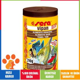 Sera 1000 ml Vipan Large Flakes Pul Balık Yemi