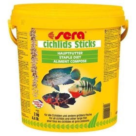 Sera 2 kg 10 lt Cichlids Sticks Balık Yemi