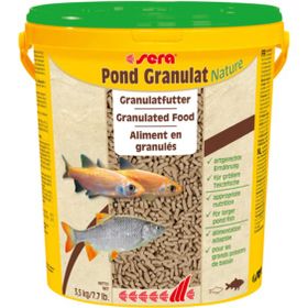 Sera 21 lt Pond Granulat Nature Balık Yemi