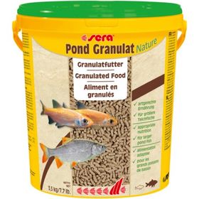 Sera 21 lt Pond Granulat Nature Balık Yemi