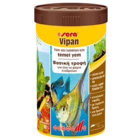 Sera 250 ml 60 gr Vipan Temel Pul Balık Yemi