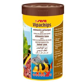 Sera 250 ml Vipachips Tablet Vatoz Balık Yemi