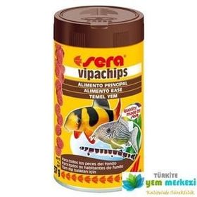 Sera 250 ml Vipachips Tablet Vatoz Balık Yemi