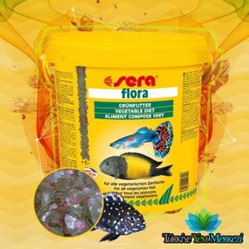 Sera 500 gr Flora Bitkisel Pul Balık Yemi