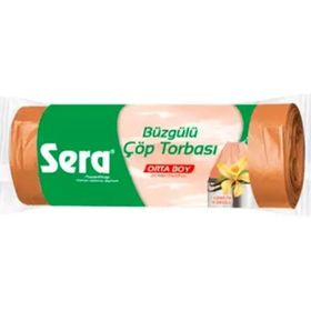 Sera Büzgülü Vanilya Kokulu 20'li Orta Çöp Torbası