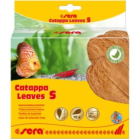 Sera Catappa Leaves 14 cm S 10 Adet Balık Yemi
