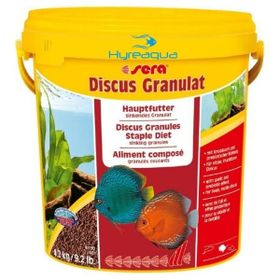 Sera Discus Granulat Sarımsaklı 10 lt 2900 gr Balık Yemi