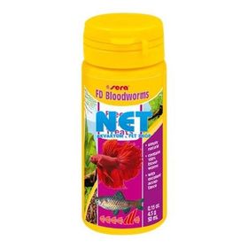Sera FD Bloodworms Dondurulmuş-Kurulmuş Kan Kurdu 50 ml Balık Yemi
