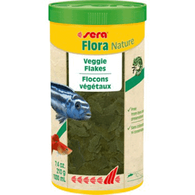Sera Flora Nature 1000 ml 210 gr Bitkisel Pul Balık Yemi