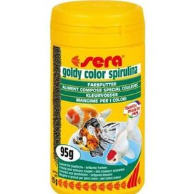 Sera Goldy Color Spirulina 250 ml Balık Yemi