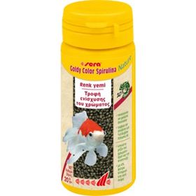 Sera Goldy Color Spirulina 50 ml Balık Yemi