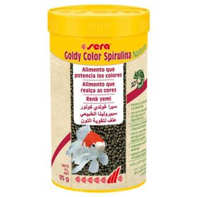 Sera Goldy Color Spirulina Nature 100 ml 36 gr Kutu Balık Yemi