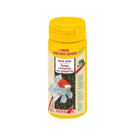 Sera Goldy Color Spirulina Nature 100 ml 36 gr Kutu Balık Yemi