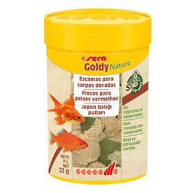 Sera Goldy Nature 100 ml 22 gr Kutu Balık Yemi