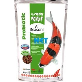 Sera Koi 500 gr Dört Mevsim Probiyotikli Yem Paket Balık Yemi