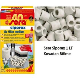 Sera Siporax 1 Lt 290 gr Filtre Aksesuarı