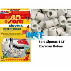 Sera Siporax Kovadan Bölme 1 lt 290 gr Filtre Malzemesi
