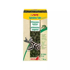Sera Spirulina Tabs Nature 24 Tablet 15 gr Balık Yemi