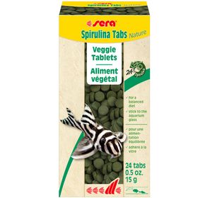 Sera Spirulina Tabs Spirulina 24 Tablet Balık Yemi