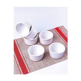 Seramik 6'lı Sufle Kabı