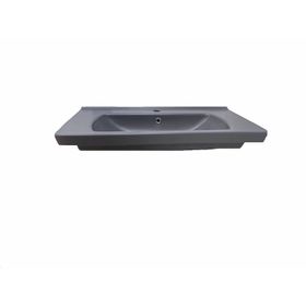 Seramiksan 80 Cm Satürn Mat Antrasit Lavabo