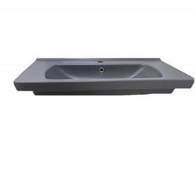 Seramiksan 80 Cm Satürn Mat Antrasit Lavabo