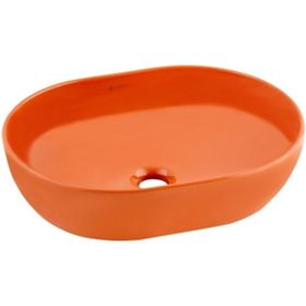 Seramiksan Alto Turuncu Tezgah Üstü 50 cm Lavabo