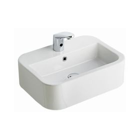 Seramiksan Aqua Oval Dikdörtgen 56 cm Tezgah Üstü Lavabo