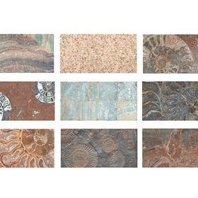 Serapool Fossil Mix 33x66 Porselen Renkli Havuz Seramiği