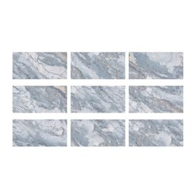 Serapool Oceano 33x66 Porselen Mavi Havuz Seramiği