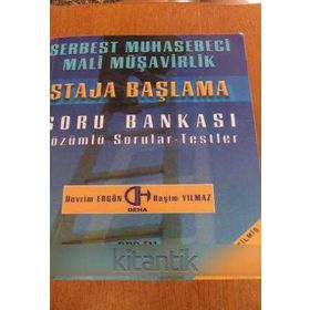 Serbest Muhasebe ve Mali Müşavirlik Staja Başlama Çözümlü Sorular - Testler Soru Bankası