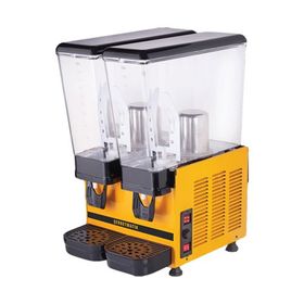 Şerbetmatik Çiftli 20+20 lt Karıştırıcılı Soğutuculu Ayran Makinesi