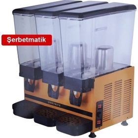 Şerbetmatik Üçlü Limonata Makinesi