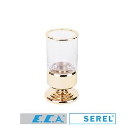 Serel 140110012A Altın Görünümlü Luna Tezgah Üstü Diş Fırçalık