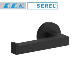 Serel 140112007S Mat Siyah Kapaksız Banyo Rita Tuvalet Kağıtlığı