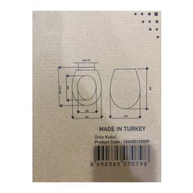 Serel 150400120009 Klozet Kapağı