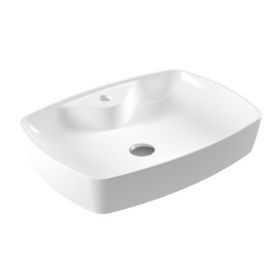 Serel 1634TXS110H Tezgah Üstü 44x60 cm Çanak Batarya Delikli Lavabo