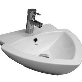 Serel 2036TDS000 Tezgah Üstü 49,5x52 cm Üçgen Lavabo