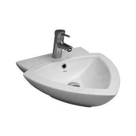 Serel 2036TDS000 Tezgah Üstü 49,5x52 cm Üçgen Lavabo