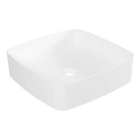 Serel 9501DXS110H Silimline 45x45 cm Beyaz Kare Lavabo