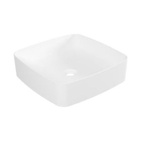 Serel 9501DXS110H Silimline 45x45 cm Beyaz Kare Lavabo