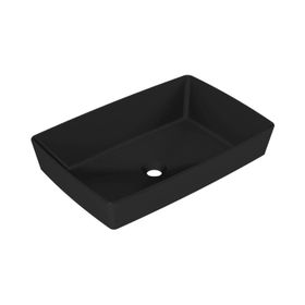Serel RT47DXL050H Rita 39x59 cm Mat Siyah Tezgah Üstü Çanak Lavabo