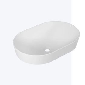 Serel Sapphire 40x60 cm Mat Beyaz Tezgah Üstü Çanak Lavabo