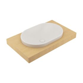 Serel Sapphire 40x60 cm Tezgah Üstü Gömme Slim Kenarlı Lavabo