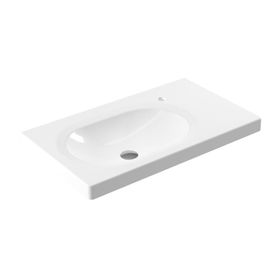 Serel SP35TXS110H Sapphire 46x80 cm Etajerli Dolap Mobilya Uyumlu Lavabo