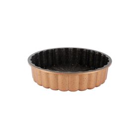 Serenk Fun Cooking Papatya Alüminyum 28 cm Sarı Döküm Granit Kaplama Tart Kalıbı