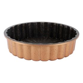 Serenk Fun Cooking Papatya Alüminyum 28 cm Sarı Döküm Granit Kaplama Tart Kalıbı